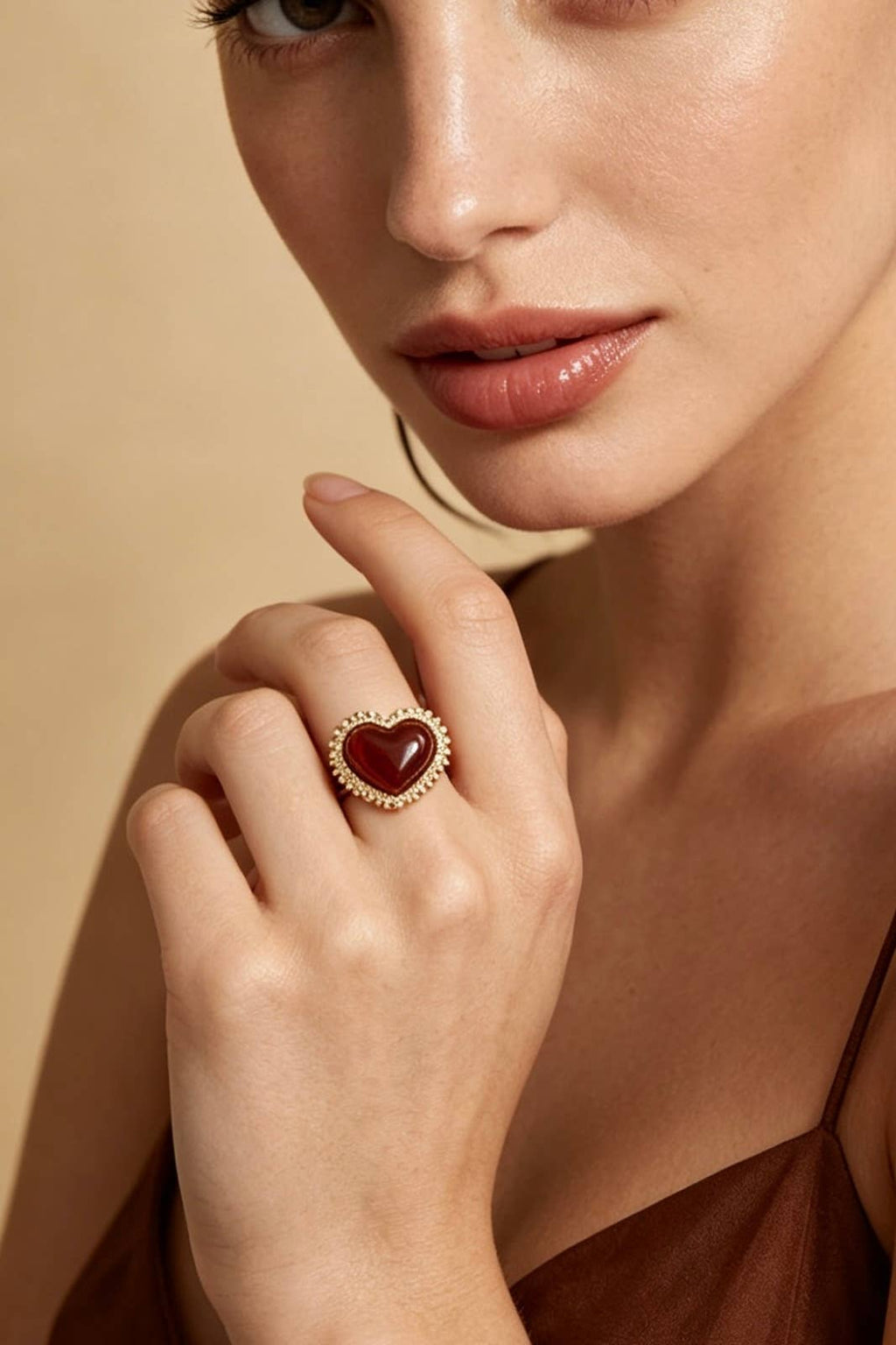 Bague Alyzea en acier inoxydable