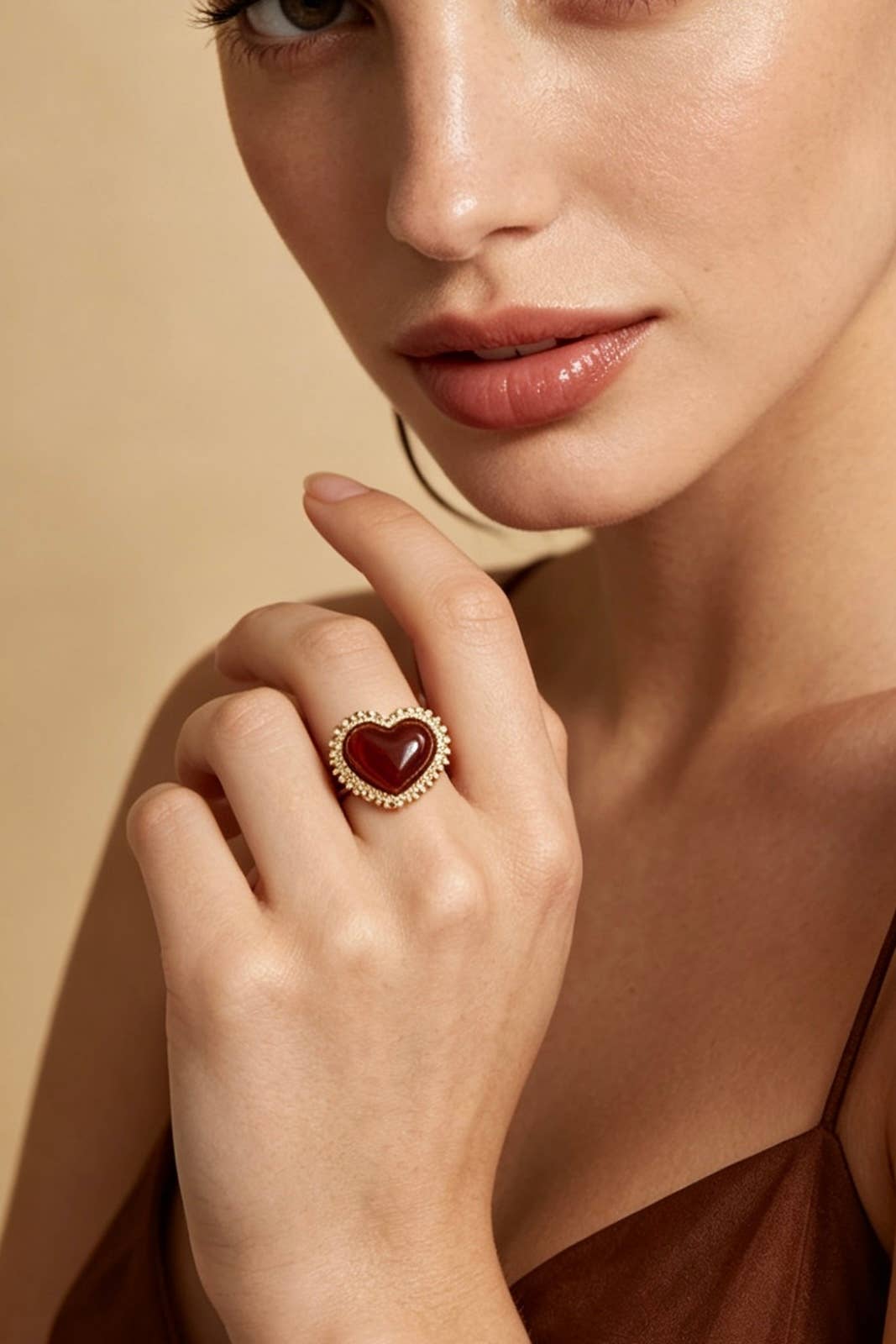 Bague Alyzea en acier inoxydable