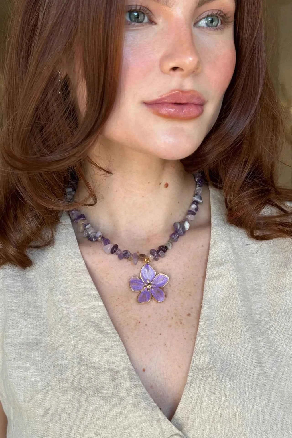 Collier violette