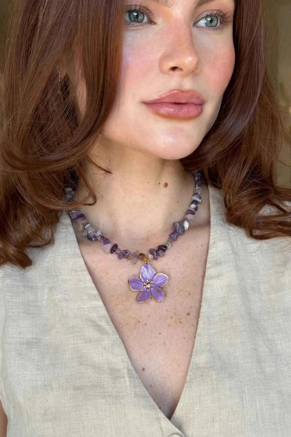 Collier violette