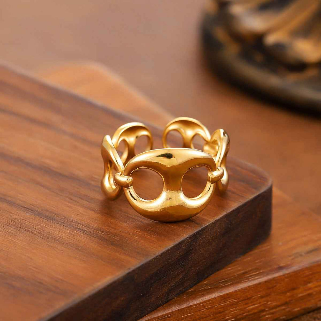 Bague MAÉ - Maille grain de café