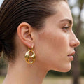 Boucles Soraya - Maille grain de café