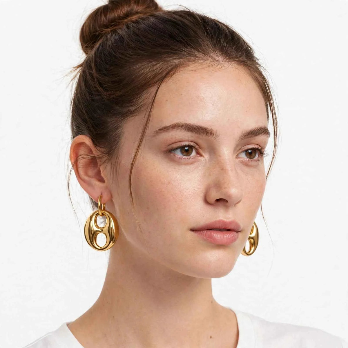 Boucles Soraya - Maille grain de café