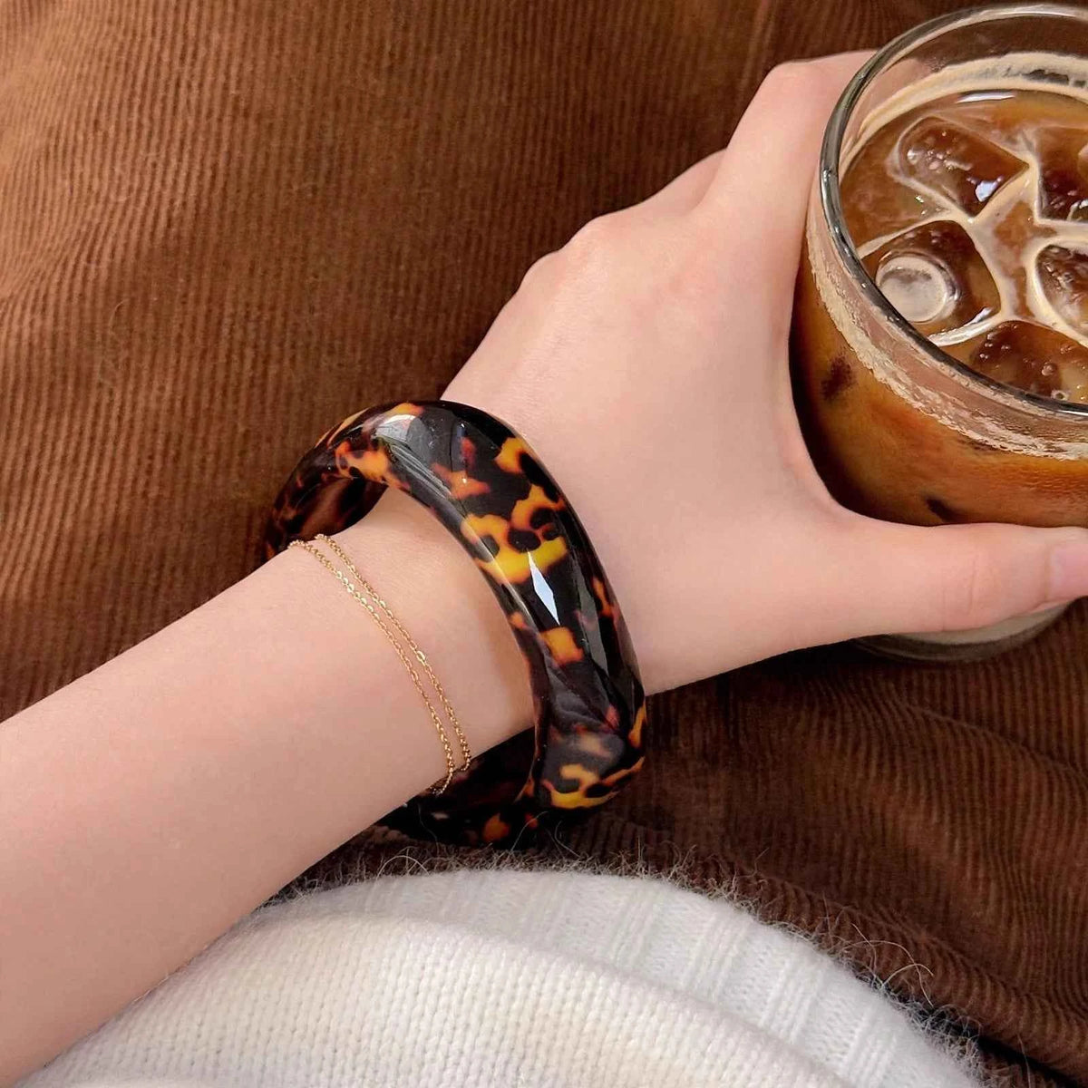 Jonc Léo - Bracelet Acrylique