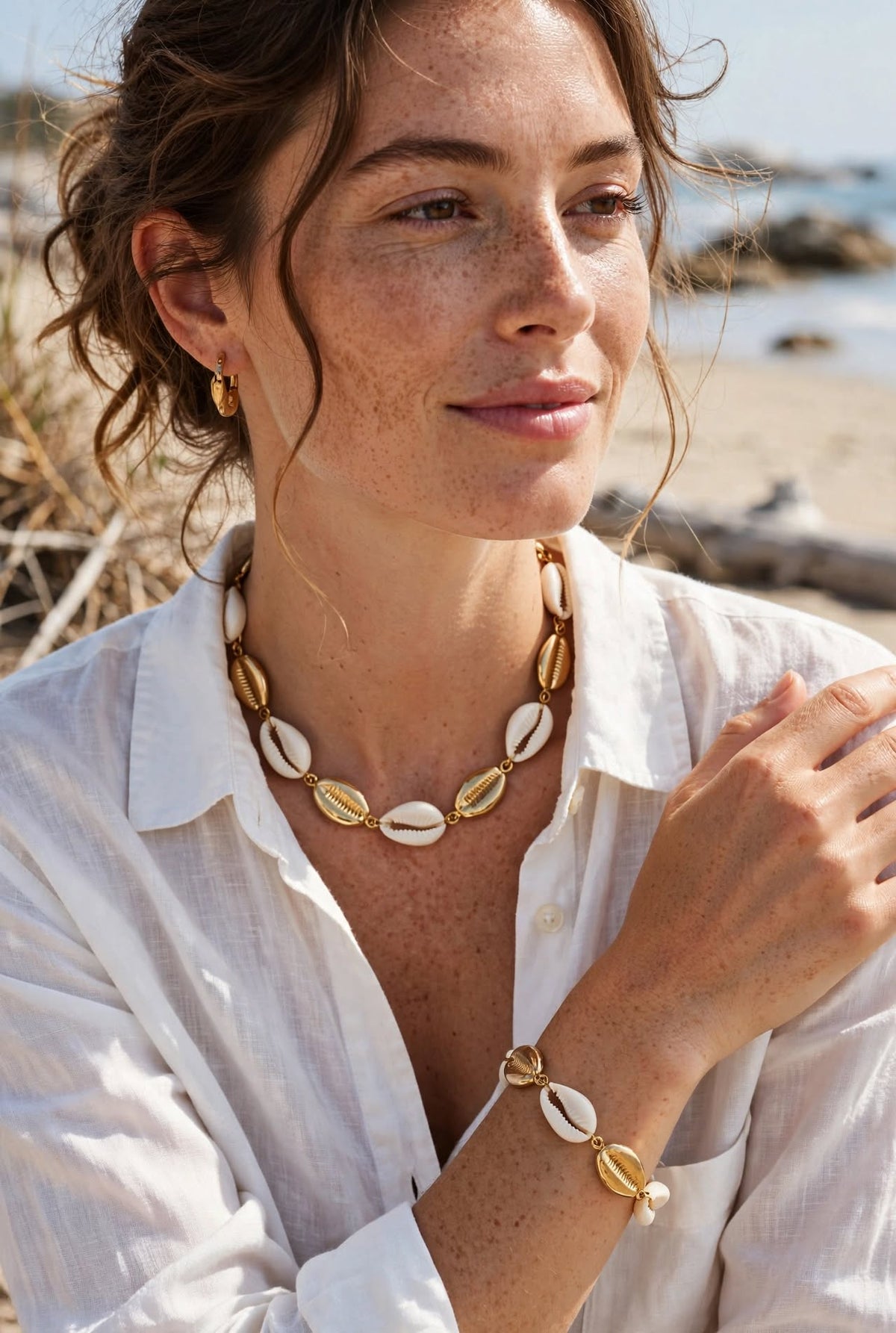 Ensemble PAULINE | Résine & Acier Inoxydable | BisouBijoux
