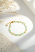Bracelet Tressé Perle Verre MIYUKI coloré Acier inoxydable